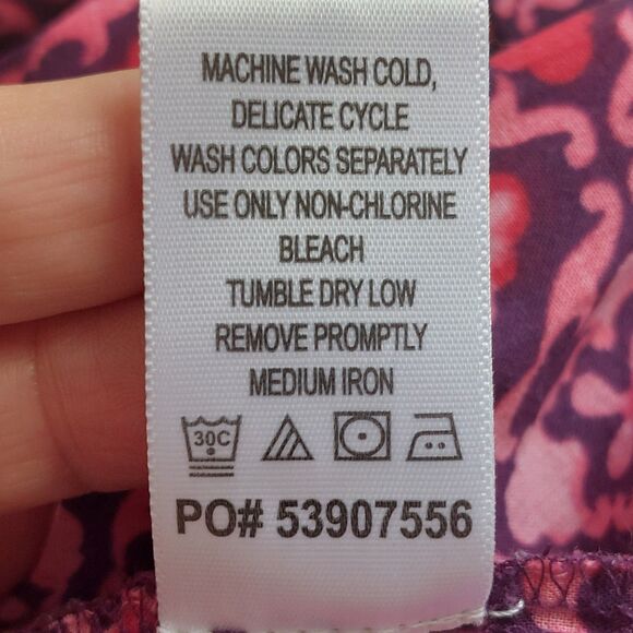 Only Necessities Patio Lounge House Dress Women's 3X (30/32) Caftan 1/4 Zip - Picture 8 of 10